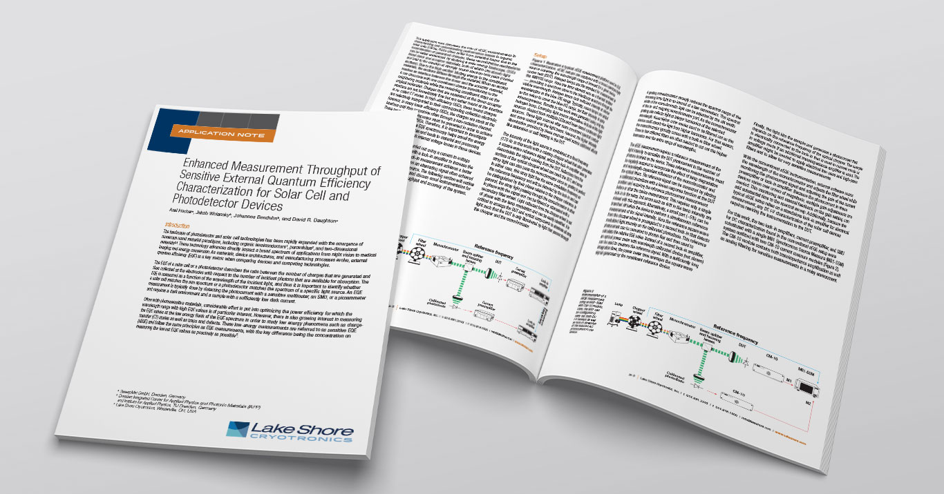 Featured image for New app note on sensitive EQE characterization measurements
