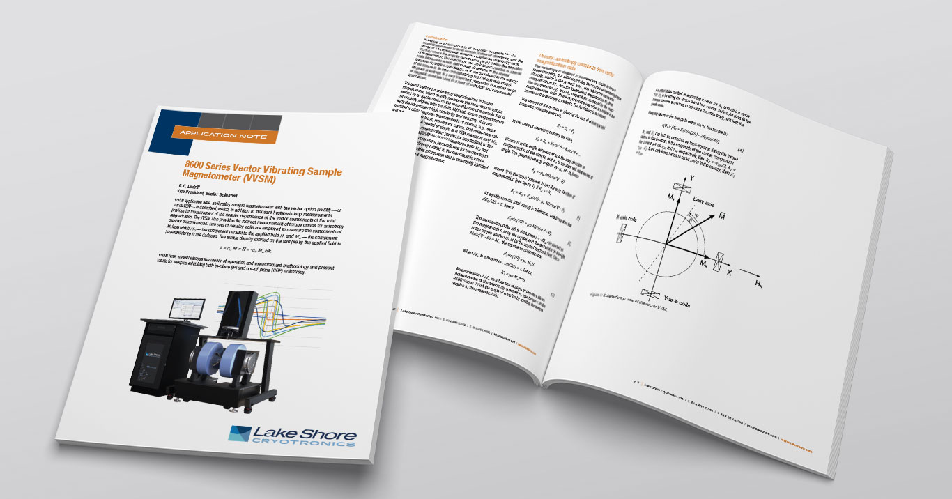 Featured image for New app note on vector VSM measurements available for download