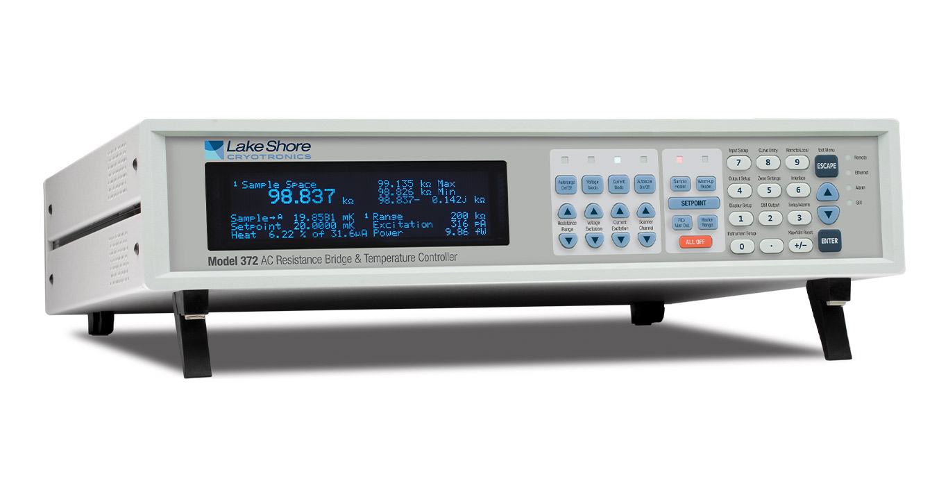Featured image for Model 372 AC resistance bridge/temperature controller—watch the video