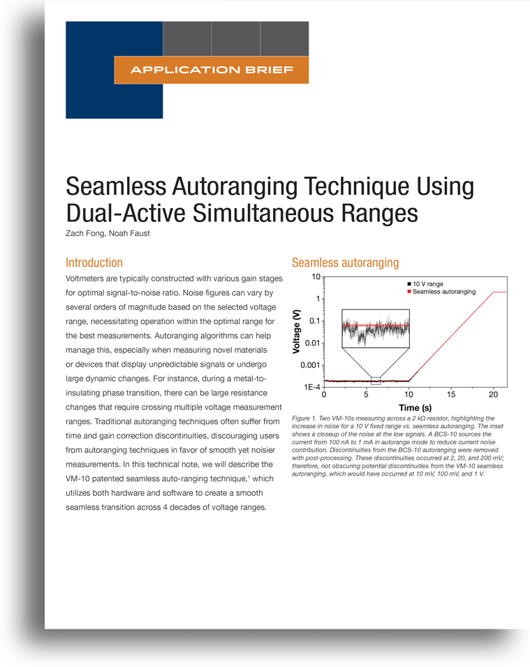 Featured image for Read our app brief on the M81-SSM’s seamless autoranging technique