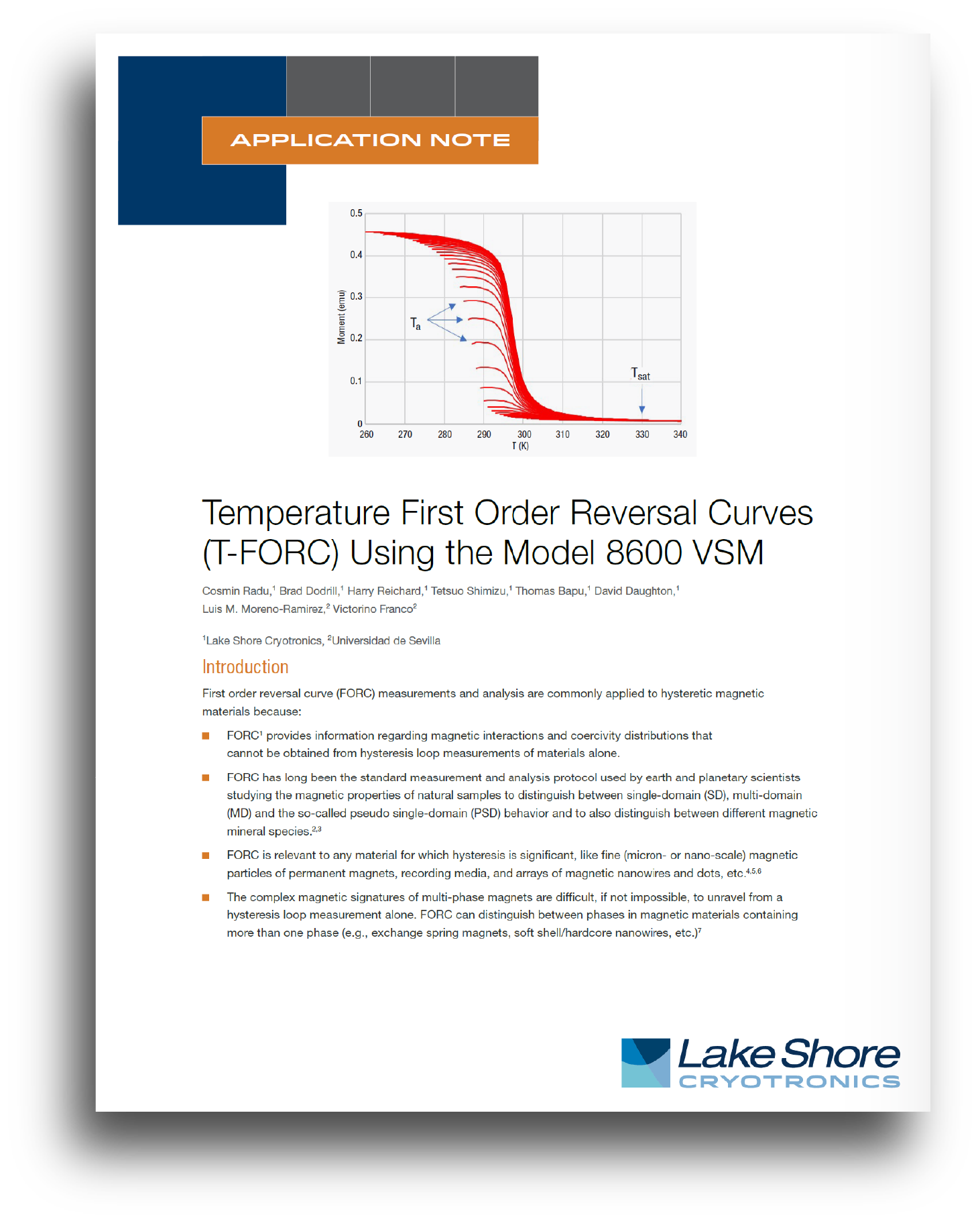 Featured image for New app note on T- FORC measurements using our 8600 Series VSM